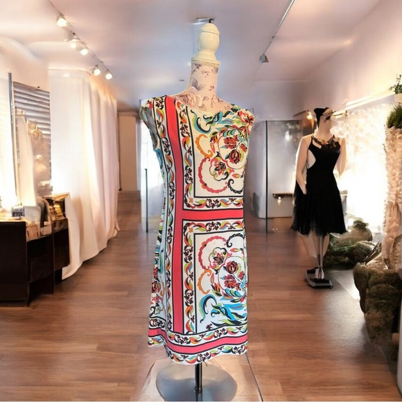 Donna Morgan Floral Paisley Dress - Picture 2 of 3